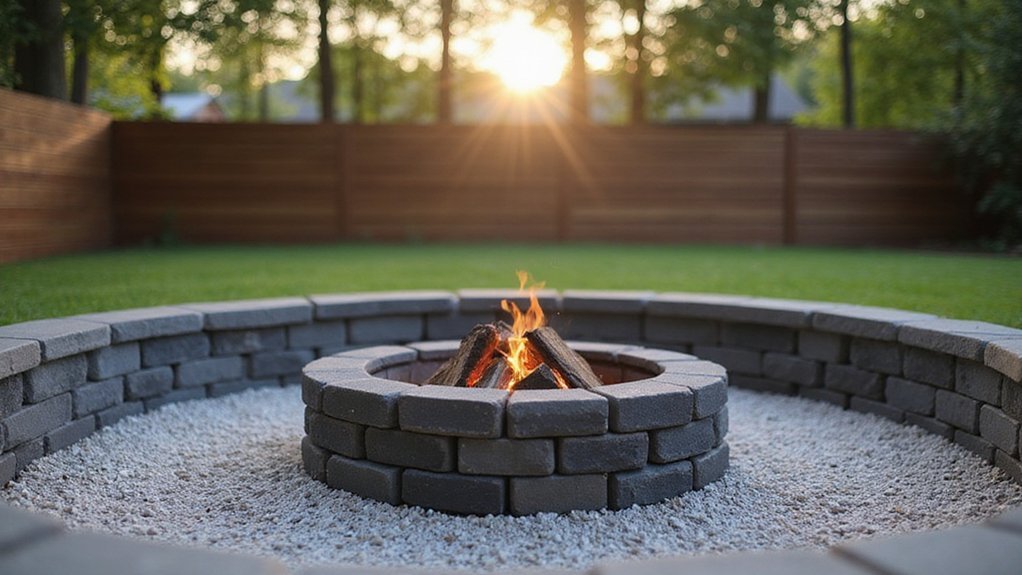 build your backyard fire pit