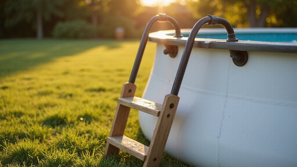 build your own pool ladder
