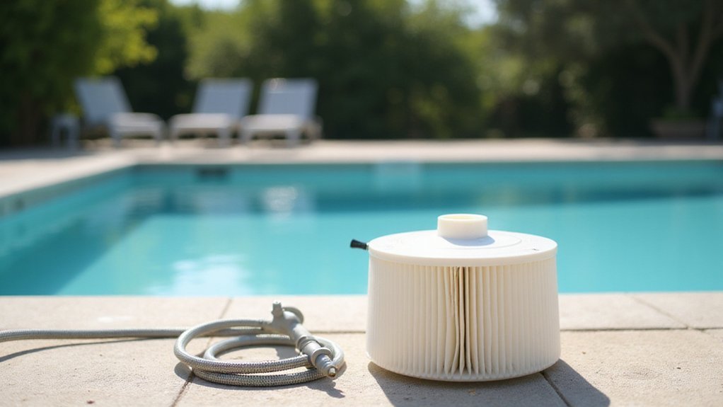 clean pool cartridge filter