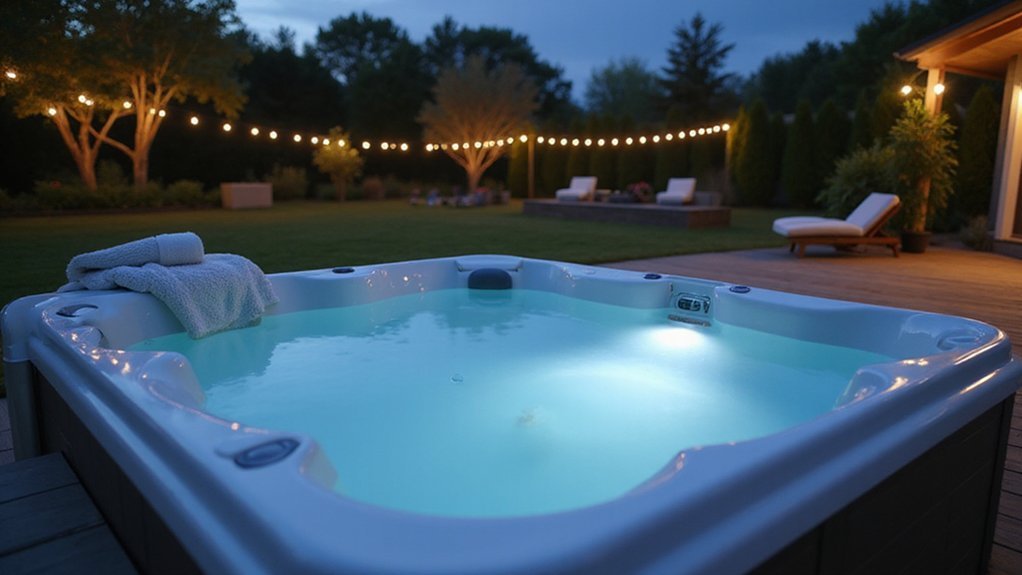 cloudy hot tub unclear