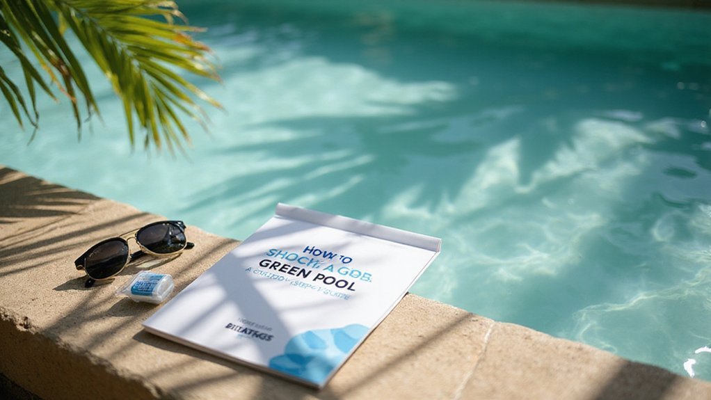 illuminate and disinfect pool