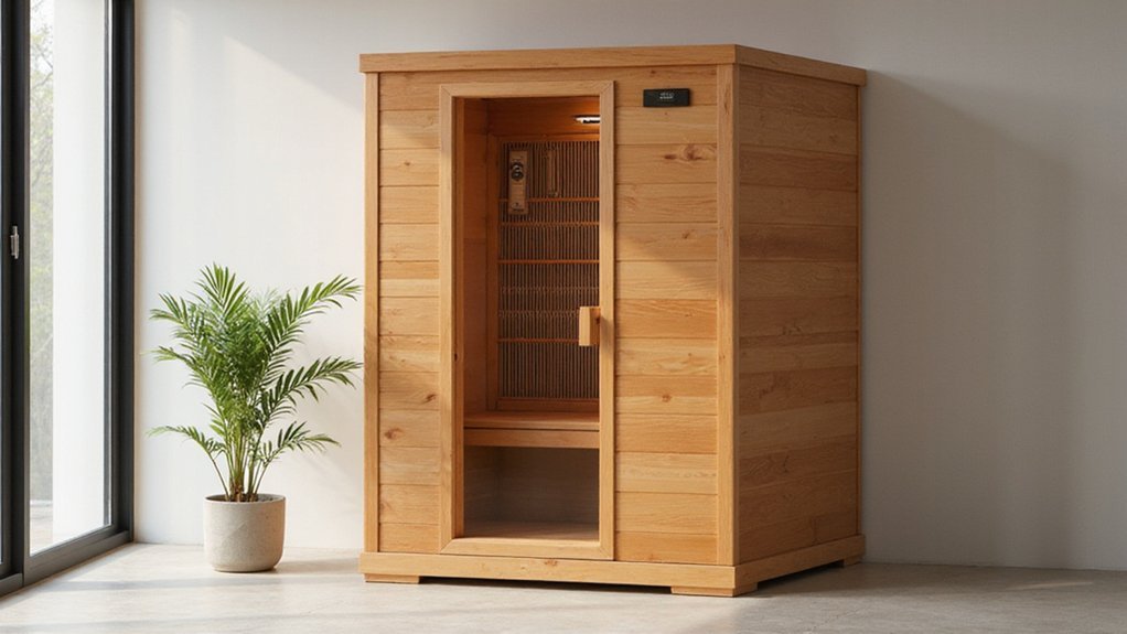 infrared sauna temperature range