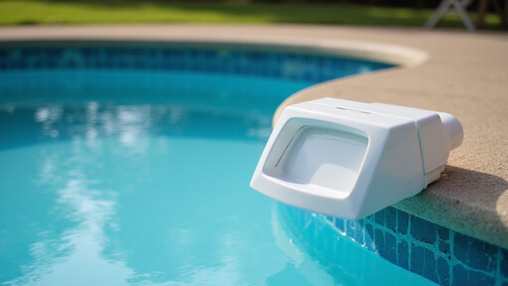 install new pool skimmer
