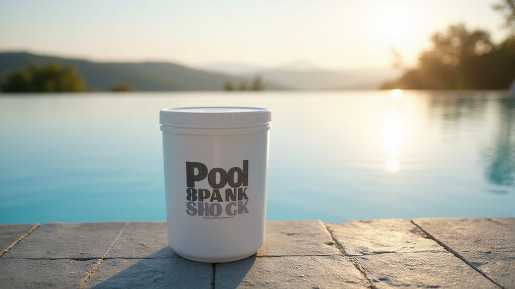 pool shock chlorine calculation