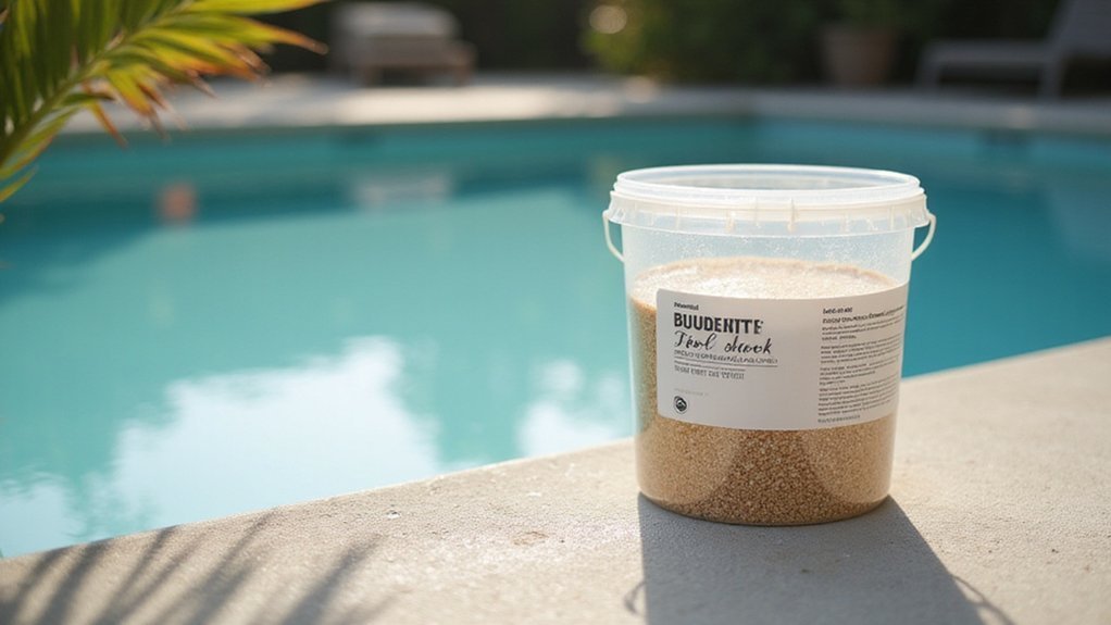 pool shock destroys algae
