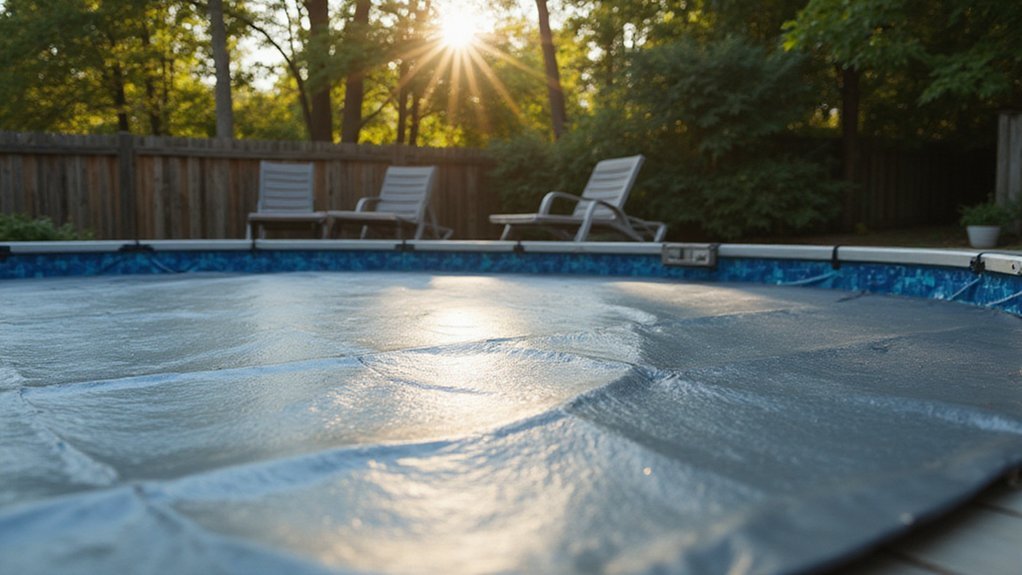 secure pool cover properly