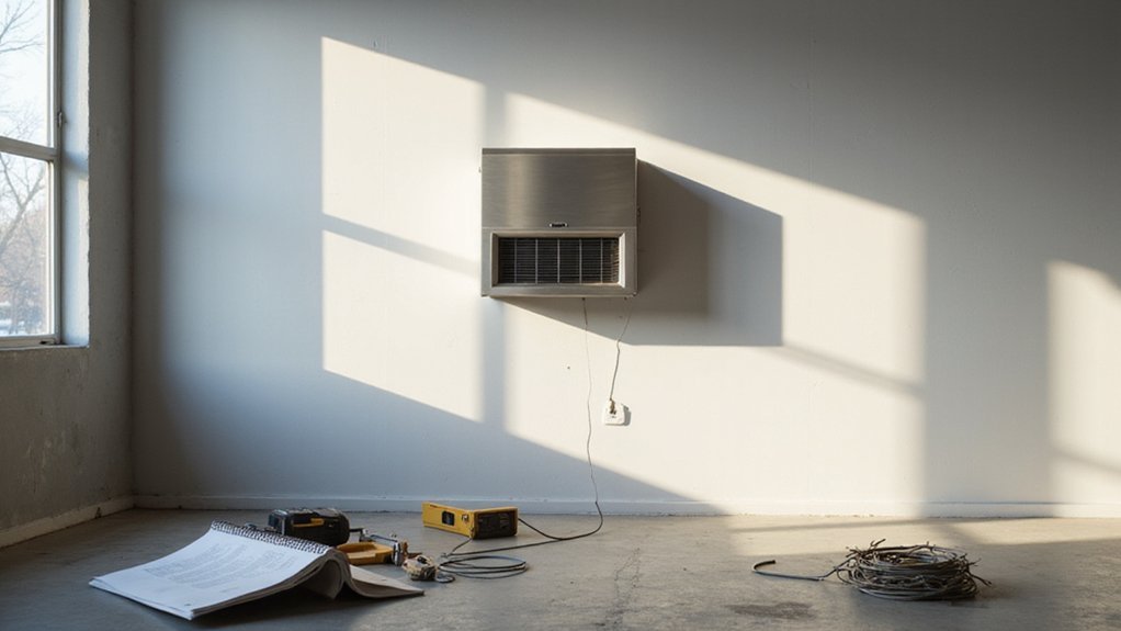 step by step heater installation