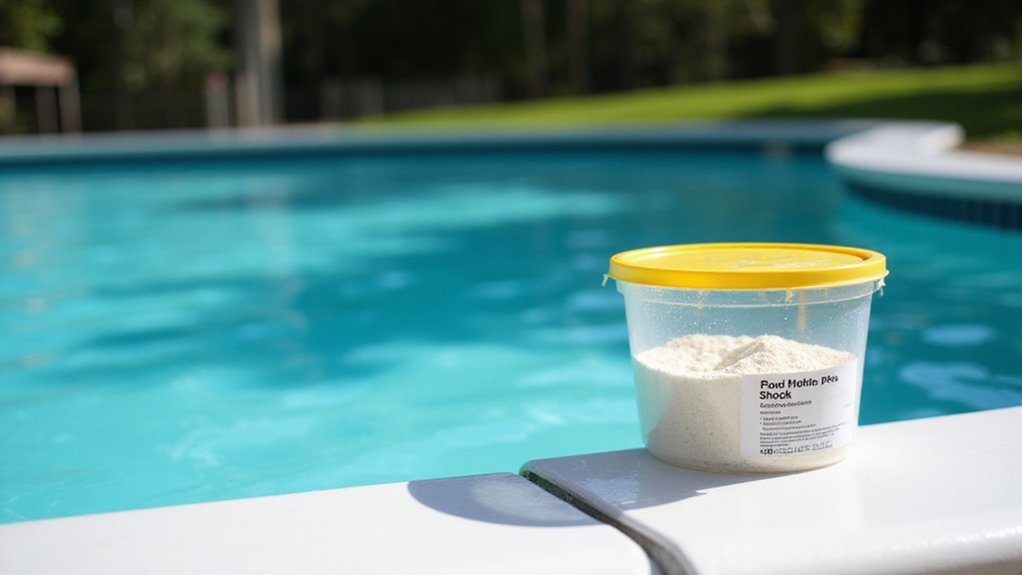 superchlorinate for cleanliness