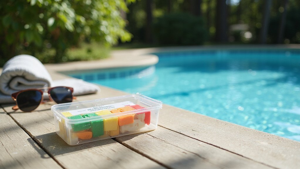 top pool chlorine test strips
