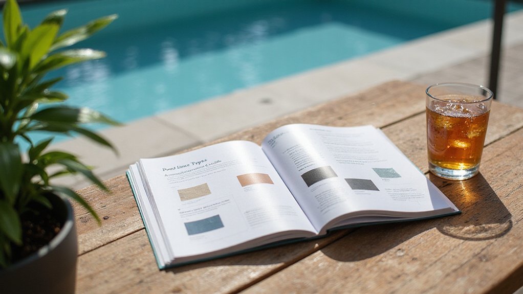 types of pool liners