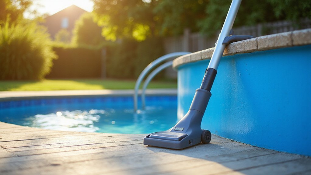 vacuum pool to waste