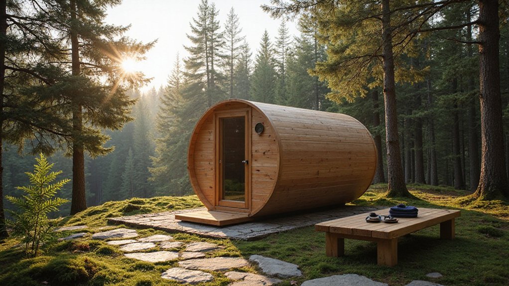 outdoor sauna pricing details