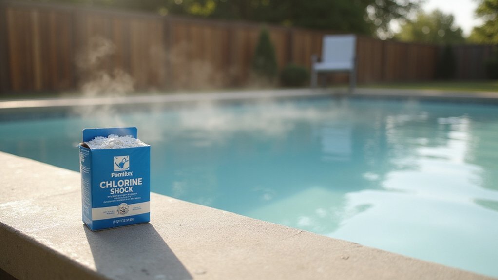 using pool shock safely